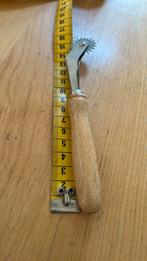 Radeerwieltje met houten handvat, Ophalen of Verzenden, Nieuw