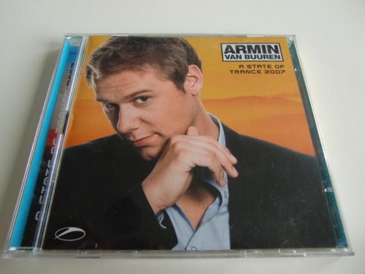 Armin van Buuren - A State of Trance 2007 - 2 CD's, Cd's en Dvd's, Cd's | Dance en House, Zo goed als nieuw, Techno of Trance