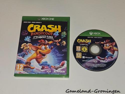 Crash Bandicoot 4 It's About Time (Xbox One) Compleet, Spelcomputers en Games, Games | Xbox One, Gebruikt, Platform, 1 speler