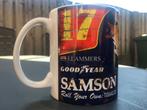 ✅ Jan Lammers Samson Shadow mok Vintage olie F1 Autosport, Verzamelen, Automerken, Motoren en Formule 1, Ophalen of Verzenden