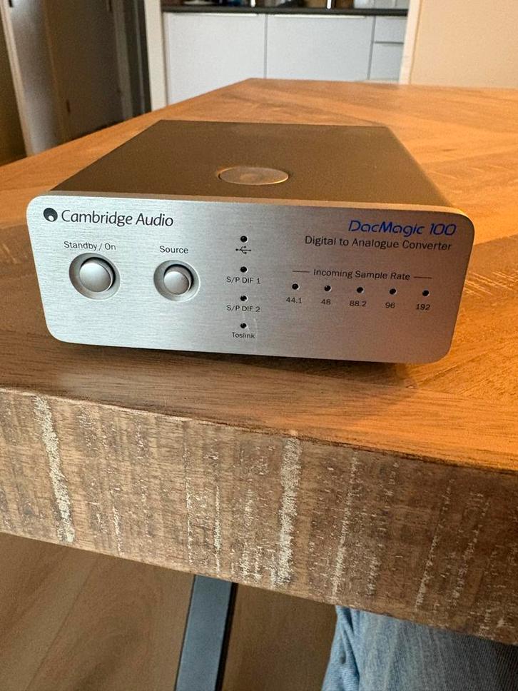 Cambridge Audio DacMagic 100 DAC, Audio, Tv en Foto, Converters, Gebruikt, Ophalen of Verzenden