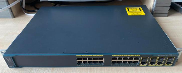 Cisco WS-C2960G-24TC-L Switch, Computers en Software, Netwerk switches, Gebruikt, Ophalen