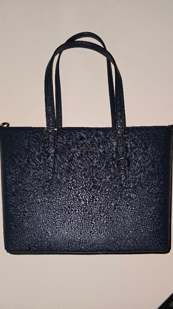 Blauwe tas van Flora&Co, Sieraden, Tassen en Uiterlijk, Tassen | Damestassen, Ophalen of Verzenden, Zo goed als nieuw, Blauw, Handtas