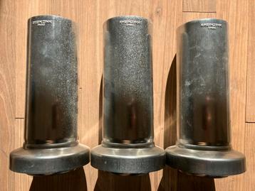 Rheinzink montage schuifstuk 3 stuks 80 mm zink regenpijp beschikbaar voor biedingen