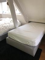 Eenpersoons bed Auping 2.00 m bij 1.00 m, Huis en Inrichting, Slaapkamer | Boxsprings, Ophalen, Eenpersoons, Grijs, 200 cm