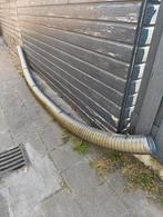 Flexibele kachelpijp 4.10 mtr, Doe-het-zelf en Verbouw, Buizen en Afvoer, Ophalen, Zo goed als nieuw, Rvs, 80 mm of meer
