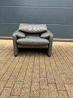 Cassina Maralunga 1zit origineel Anthraciet grijs Topstaat!, Huis en Inrichting, Fauteuils, Ophalen of Verzenden, B&b italia artifort leolux togo knoll vitra sede edra saporiti