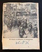 Krantenknipsel Politie 1935 De Karabijn Brigade., Verzamelen, Militaria | Algemeen, Verzenden, Marechaussee, Nederland, Foto of Poster