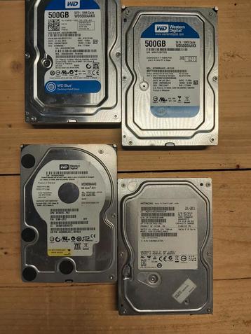 15x sata hdd 160,250,360, 500gb ,750gb en 1 tb beschikbaar voor biedingen