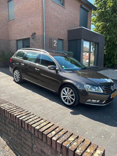 Volkswagen Passat 1.6 TDI 2012 Bruin 143 pk Highline, Auto's, Volkswagen, Particulier, Passat, ABS, Achteruitrijcamera, Adaptieve lichten