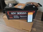 Nieuwe LiFePO4 Accu - 12.8V 300Ah bluetooth bms 200 amp, Caravans en Kamperen, Camper-accessoires, Ophalen, Nieuw