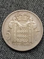 Monaco 5 Franc 1960 Rainier III  - Zilver, Postzegels en Munten, Verzenden, Overige landen, Losse munt, Zilver