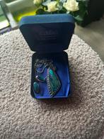 Ariki Paua Schelp Sieradenset - Nieuw Zeeland, Blauw, Ophalen of Verzenden, Zo goed als nieuw, Overige materialen