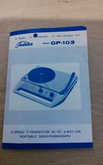 Toshiba GP-103 Platenspeler, Antiek en Kunst, Antiek | Tv's en Audio, Ophalen of Verzenden