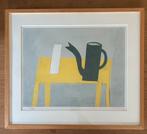 Klaas Gubbels * zwarte kan + servet gele tafel * GROOT WERK, Ophalen