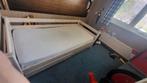 Eenpersoons bed, 90 cm, Gebruikt, Eenpersoons, Wit