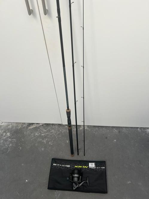 Matrix waggler 13ft 4mtr met matrix molen., Watersport en Boten, Hengelsport | Karpervissen, Zo goed als nieuw, Complete set, Ophalen