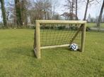 Houten voetbaldoel BK 120 x 80 cm | Uniek houten goal  737, Sport en Fitness, Voetbal, Nieuw, Bal, Ophalen of Verzenden