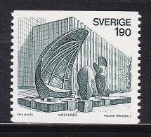 1234 - Zweden michel 936x postfris , Grot van de wind Beeld, Postzegels en Munten, Postzegels | Europa | Scandinavië, Postfris