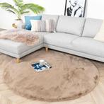 Fluffy Bunny Superzachte XL Ronde kleden SALE €70,  200cm, 150 tot 200 cm, Nieuw, Ophalen of Verzenden, Crème