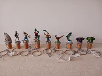 vintage massief tinnen flessenstoppers beschikbaar voor biedingen