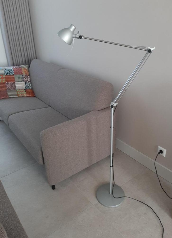 Industriële Eigentijdse Retro Model Vloerlamp - Leeslamp, Huis en Inrichting, Lampen | Vloerlampen, Zo goed als nieuw, 150 tot 200 cm