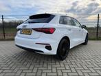 Audi A3 Sportback 35 TFSI Advanced edition | Black edition |, Auto's, Stof, 4 cilinders, 150 pk, Wit