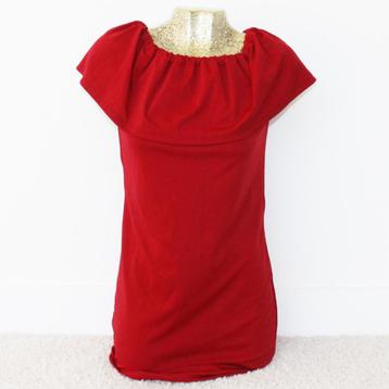 Prachtig Rood Jurkje 73 (M) - 73 € 15,- beschikbaar voor biedingen