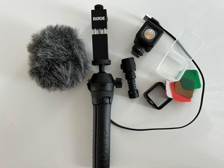 Rode vlogger kit iOS (iPhone), Muziek en Instrumenten, Microfoons, Zo goed als nieuw, Overige typen, Ophalen of Verzenden