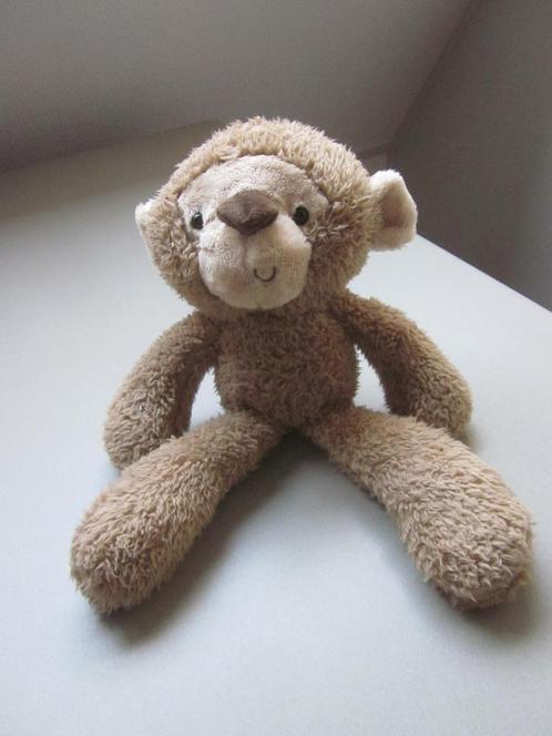 Jellycat Ko Bonnie bruin/beige ruwharig pluche knuffel aap, Kinderen en Baby's, Speelgoed | Knuffels en Pluche, Nieuw, Overige typen