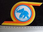 sticker metzeler logo olkiefant banden autobanden motorband, Verzenden, Zo goed als nieuw, Merk
