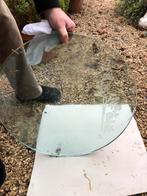 GLAS GLASPLAAT GEHARD GLAS 2 CM DIK 60 Cm DIA, Ophalen, Minder dan 80 cm, Glasplaat