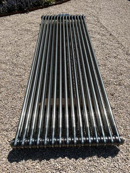 DRL Multicolum 70x200 (2 koloms) incl RVS onderblok - Nieuw!, Doe-het-zelf en Verbouw, Verwarming en Radiatoren, Nieuw, Radiator