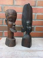 Afrikaanse beelden set, Ophalen of Verzenden
