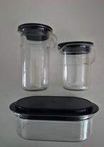 Tupperware Setje - 3 Delig - Melk, Suiker, Koekjes e.a., Ophalen of Verzenden, Gebruikt