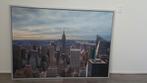 Schilderij skyline New York, Schilderij, 125 cm of meer, Zo goed als nieuw, Ophalen