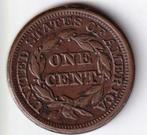 Verenigde Staten 1 Braided Hair Large Cent 1849 (VF), Verzenden, Noord-Amerika, Losse munt