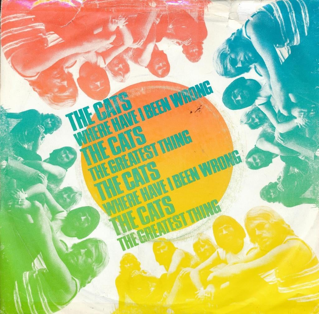 1219 The Cats - Where have I been wrong (1970), Gebruikt, 7 inch, Single, Ophalen of Verzenden