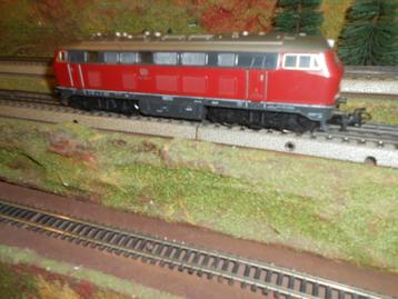 Märklin 3075 Diesellocomotief serie Br 216 van de DB beschikbaar voor biedingen