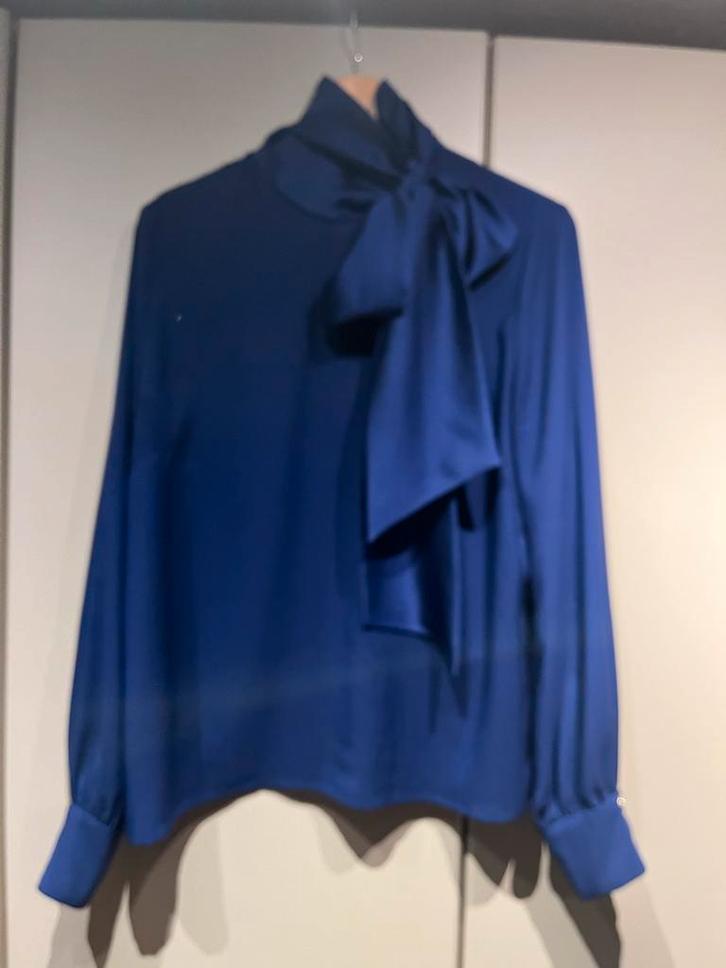 Elegante LaDress satijnen blouse maat xxl, Kleding | Dames, Blouses en Tunieken, Zo goed als nieuw, Maat 46/48 (XL) of groter