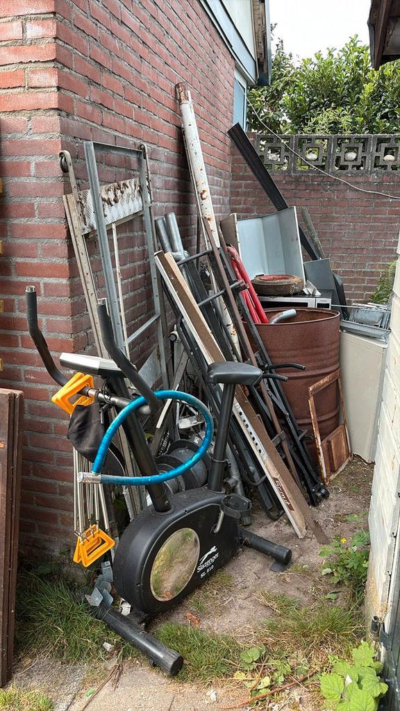 Gratis ophaalservice/ ontruiming van al uw  ijzer/metalen, Doe-het-zelf en Verbouw, Metalen, Gebruikt, IJzer, Ophalen