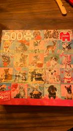 Katten puzzel 500 stukjes, Hobby en Vrije tijd, Denksport en Puzzels, Ophalen of Verzenden, 500 t/m 1500 stukjes, Gebruikt, Legpuzzel