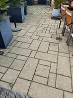 Terras tegels, Tuin en Terras, Ophalen, Gebruikt, 5 tot 10 m², Beton