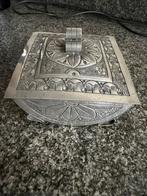 Etain Pur Tinnen Sieradenkistje in Goede Staat, Antiek en Kunst, Ophalen of Verzenden