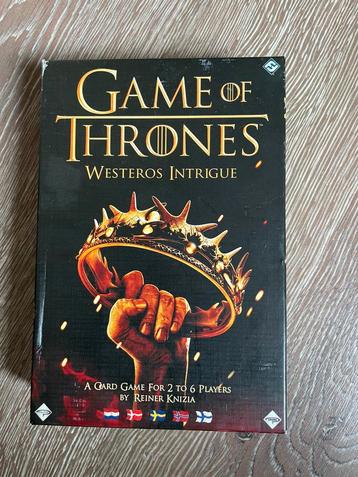 Game of thrones kaartspel ALS NIEUW beschikbaar voor biedingen
