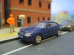 Mercedes Benz CLK C209 CLK-Klasse Coupé - Schuco blauw, Hobby en Vrije tijd, Modelauto's | 1:87, Ophalen of Verzenden, Zo goed als nieuw