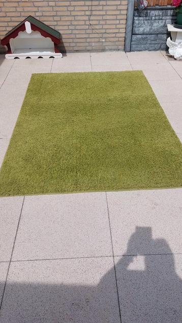 Vloerkleed groen 157 x 220 beschikbaar voor biedingen