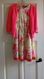 Jurk met mooie bloemen en een mooie verstje, Ophalen, Zo goed als nieuw, Maat 34 (XS) of kleiner