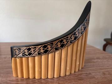 Panfluit voor beginners / 14 pijpen / in prima staat beschikbaar voor biedingen