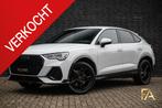 Audi Q3 Sportback 45 TFSI e S Line, Auto's, Stof, Gebruikt, Wit, Hybride Elektrisch/Benzine
